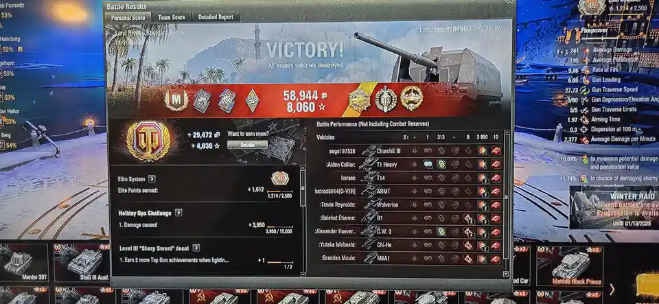 A Joyful Moment in World of Tanks