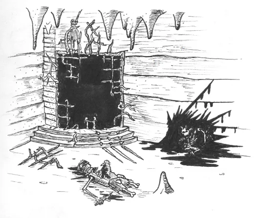 Dungeon Entrance: The least effective prison ever!