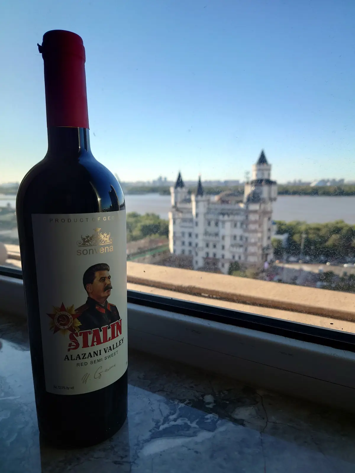 Care for a Glass of 'Red', Comrade?
