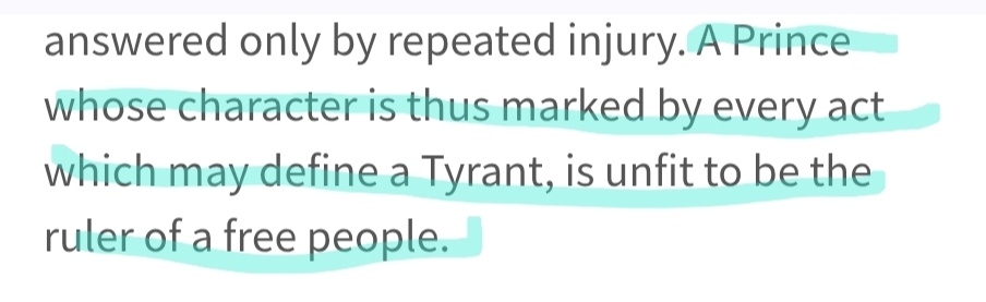 Exploring the definition of 'Tyrant' from The Declaration of Independence: A thought-provoking perspective