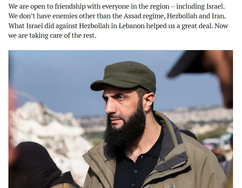 A man with a beard and green cap looks off to the side while wearing a jacket. Text overlaid on the image states: 'We are…