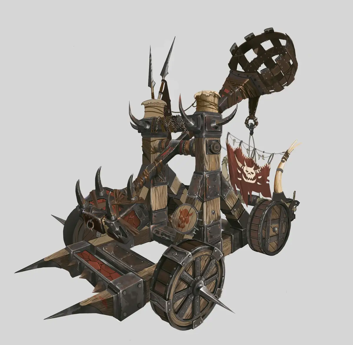 And Then the Catapults Came Into Play...