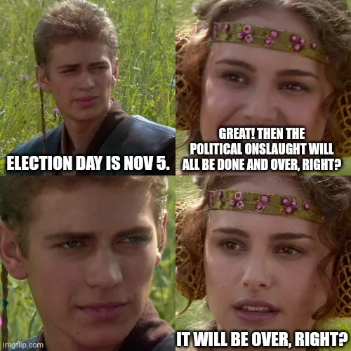 A four-panel meme using stills from the movie 'The Princess Bride' featuring the characters Inigo Montoya and Buttercup. In…