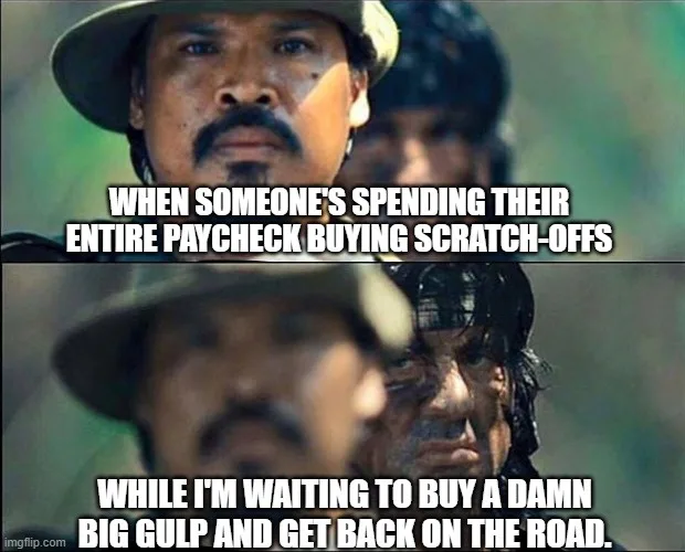 The main reason I have a strong dislike for the lottery