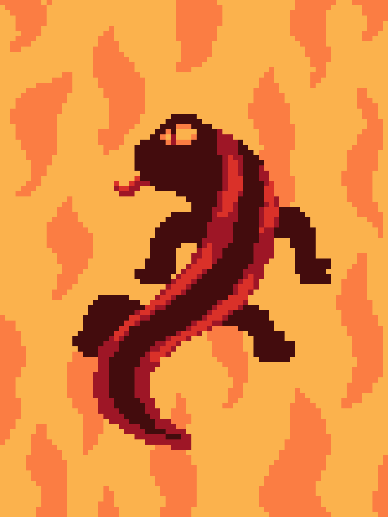 Meet the Fiery Flame Salamander