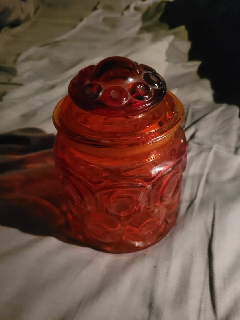 A Stunning $1 Cadmium Glass Jar Discovery