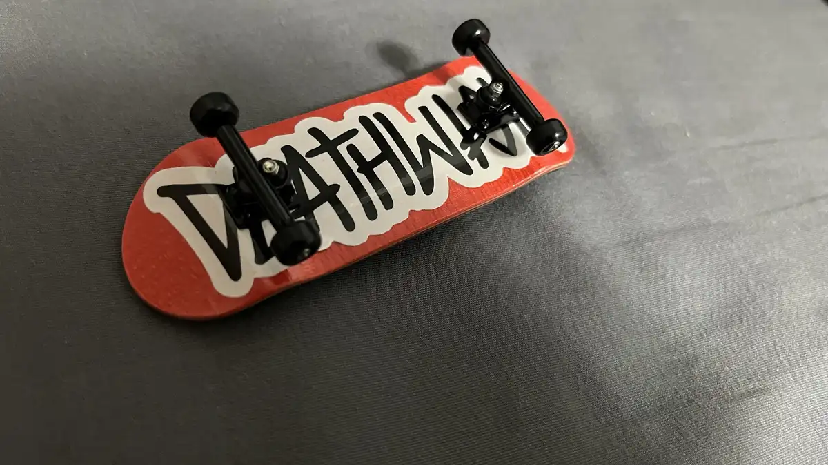 Custom-Made Deathwish Fingerboard for the Ultimate Skater