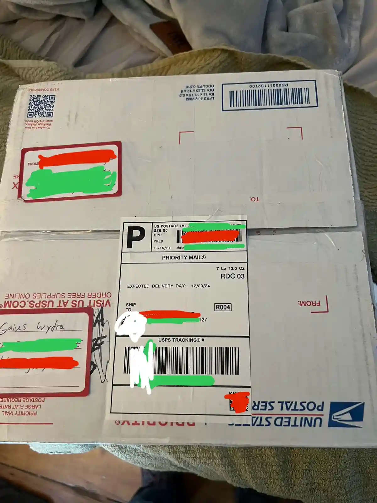 Is that a package? Oh my gosh, it’s a PACKAGE!!!