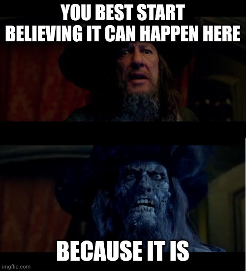 The image is a two-panel meme featuring actor Ian McKellen as the wizard Gandalf. The top panel shows him in his normal form…