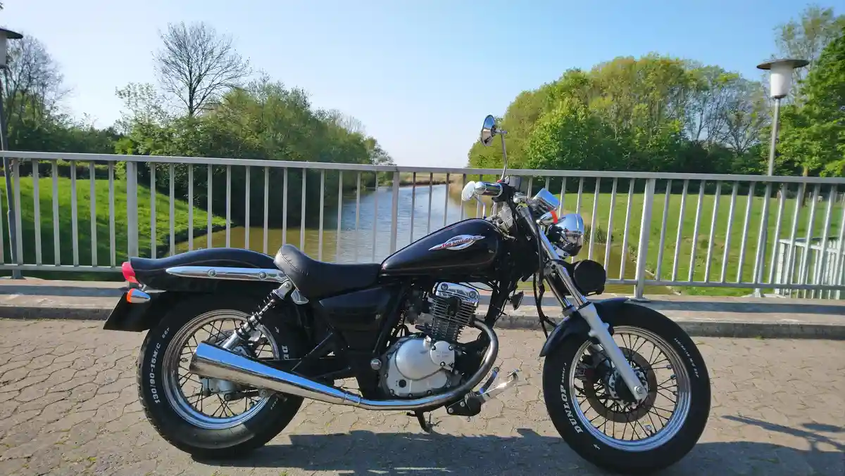 Revving Up Nostalgia: My 1998 Suzuki Marauder at the Car Meet