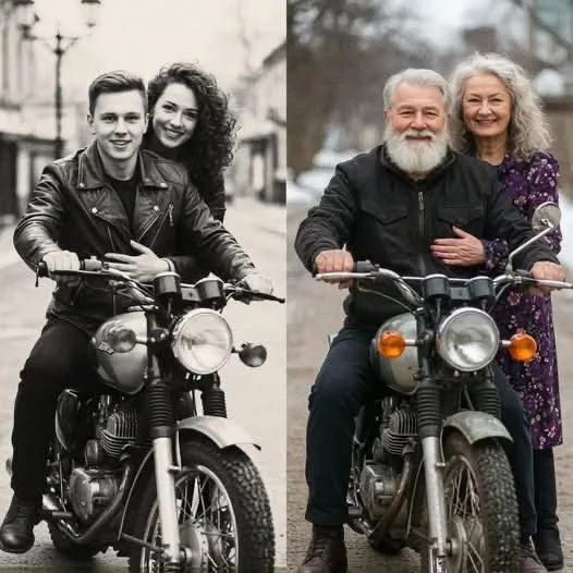 Same bike, same spot, 51 years of memories (1967-2018)