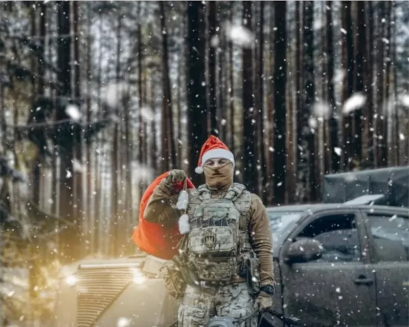 Sending Christmas Wishes All the Way from Ukraine!