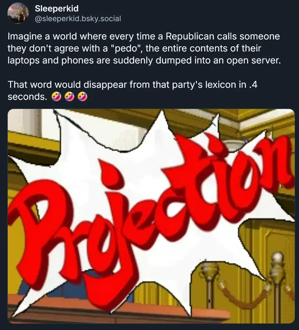 A cartoon image shows a large white speech bubble with the word 'Projection' in bold red letters. The background depicts an…