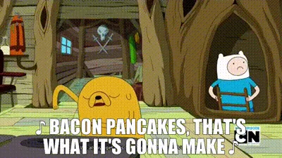 Delicious bacon pancakes to satisfy your cravings!