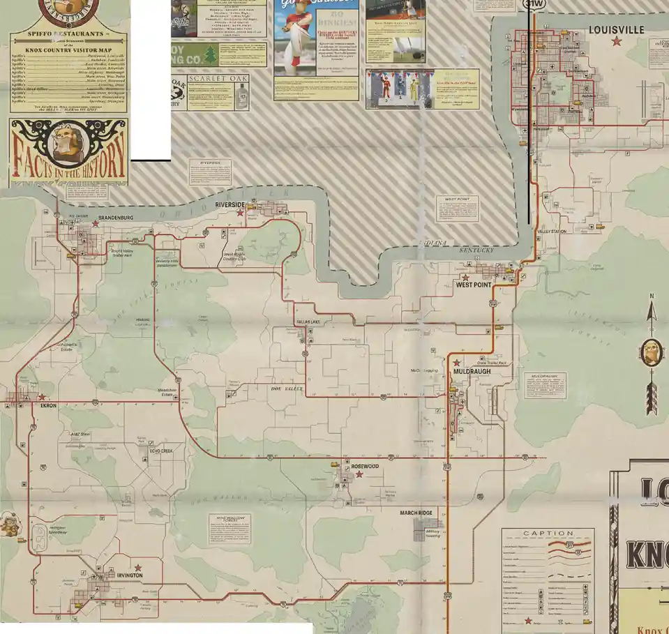Exploring the Map of Project Zomboid Build 42