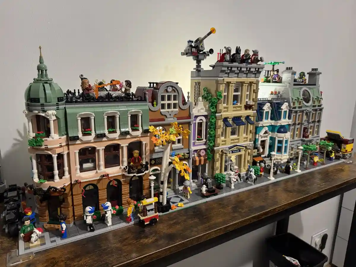 Stroll Through the Colorful Lego Lane