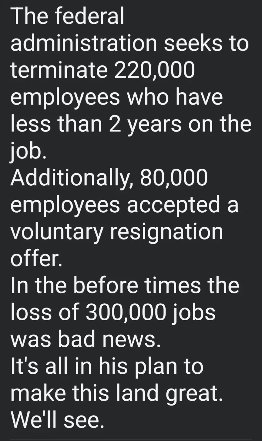 Fingers crossed they're all MAGA supporters!