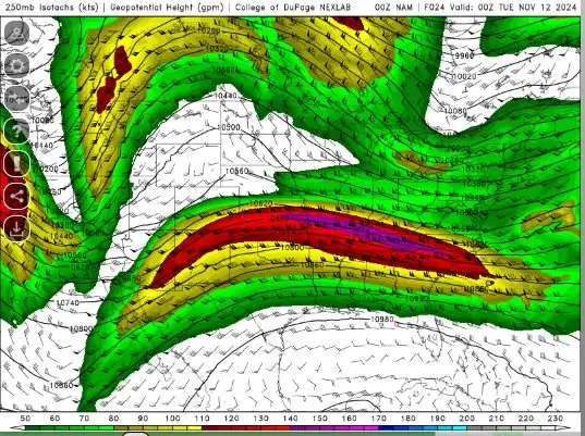 Weather Update for Central New Mexico: November 11, 2024