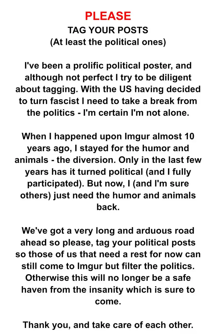 I'm exhausted, boss. A plea from a ten-year Imgur veteran