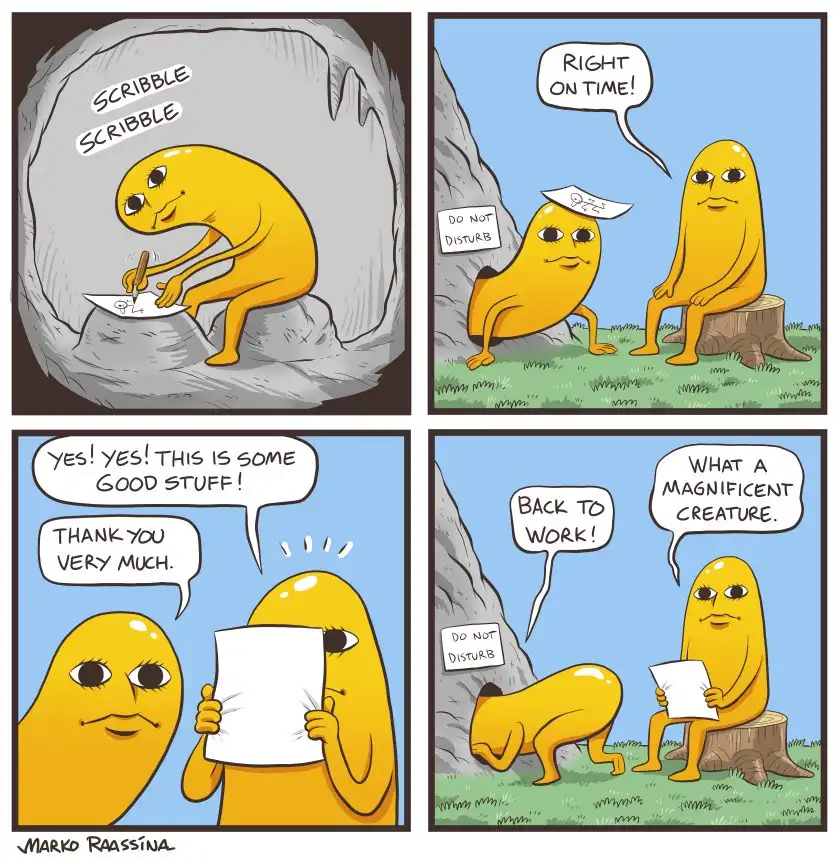 A heartfelt thank you to all the talented artists out there.
