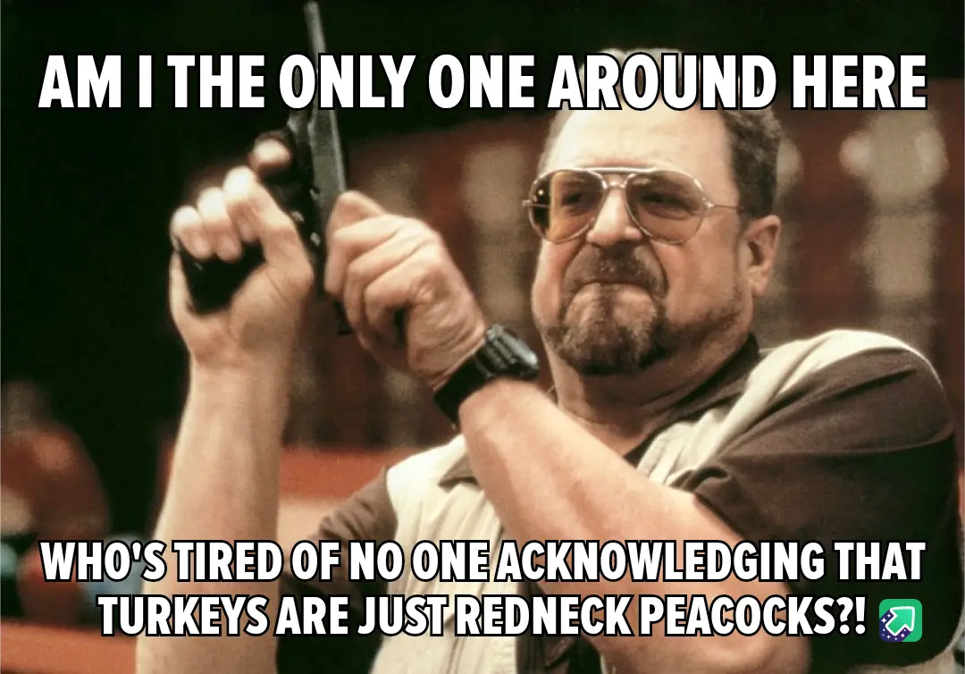 A man wearing aviator sunglasses and a vest holds a handgun with both hands, looking intensely at the viewer. The overlaid…