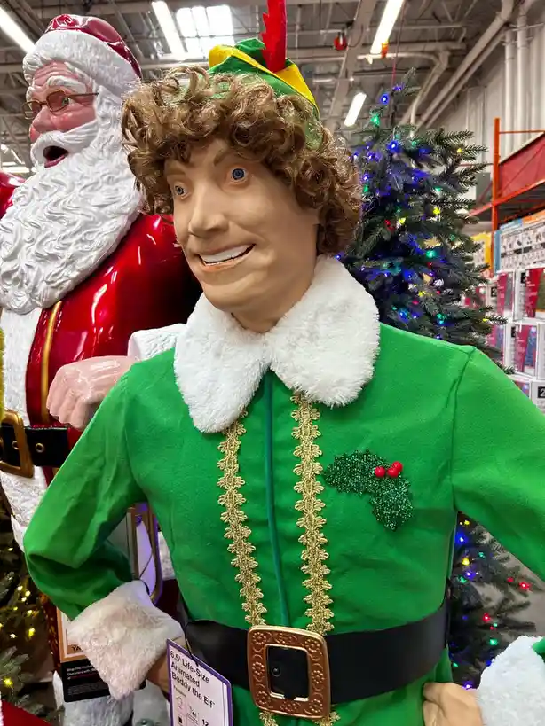 Temu's Hilarious Take on Will Ferrell's Elf