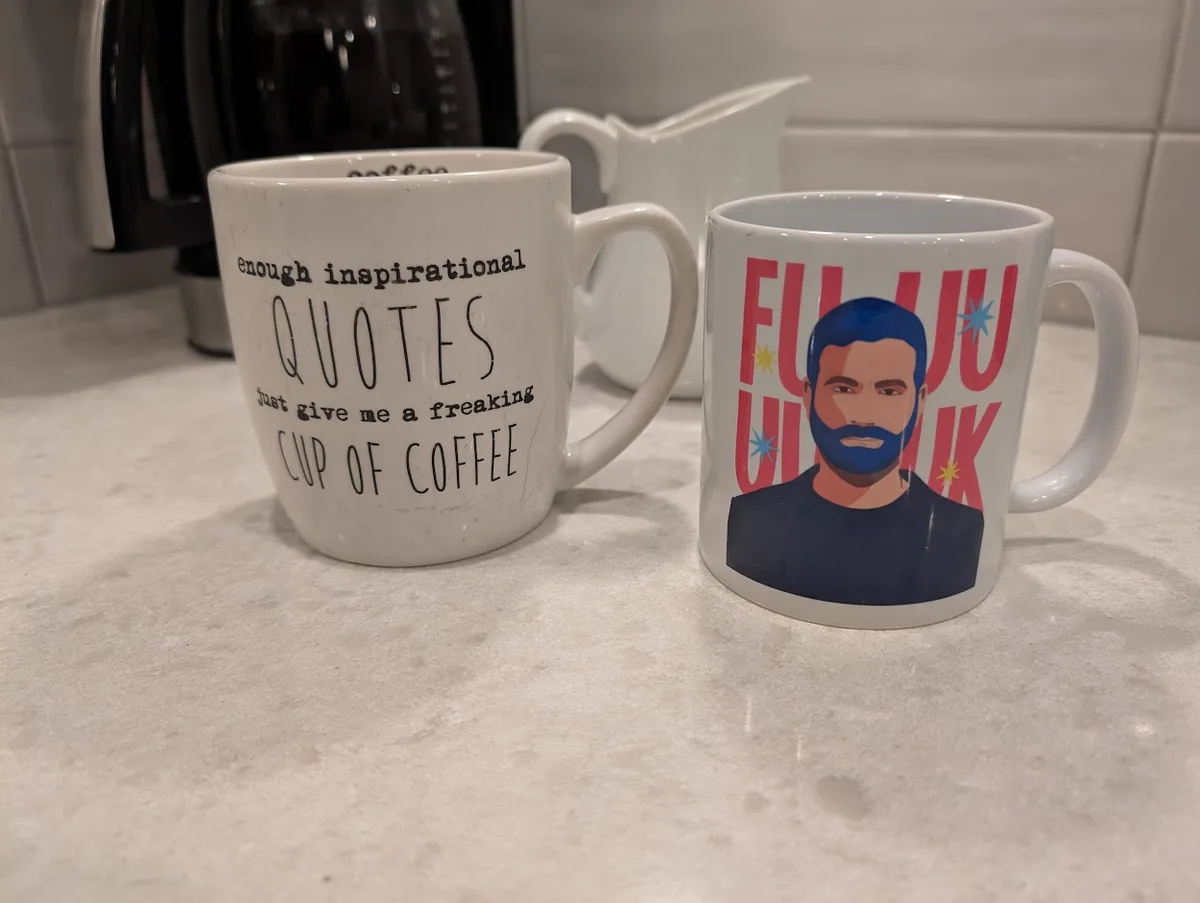 Coffee Mug Chronicles: Confirming We're Not Morning People