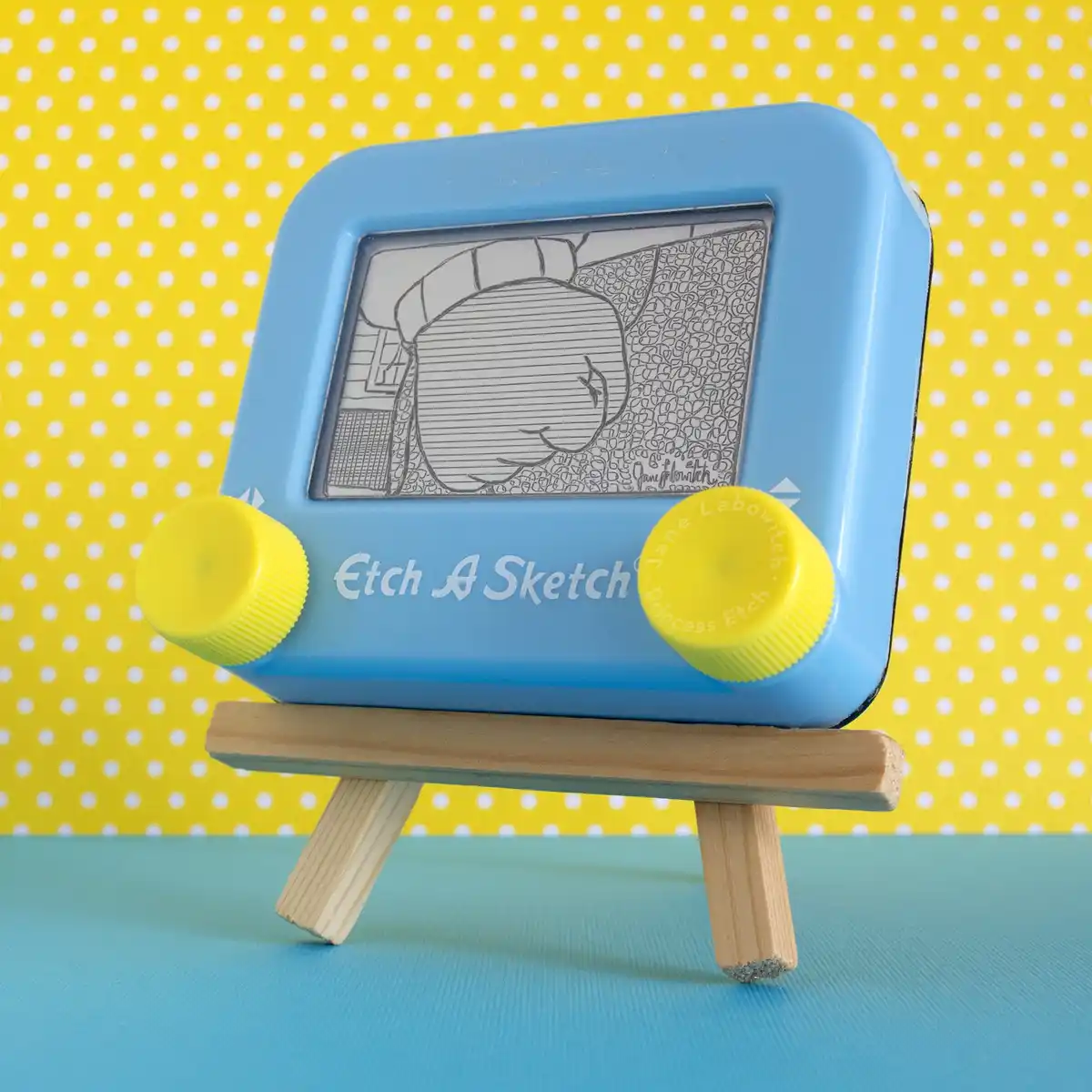 A nostalgic journey through my Etch A Sketch creations over the years