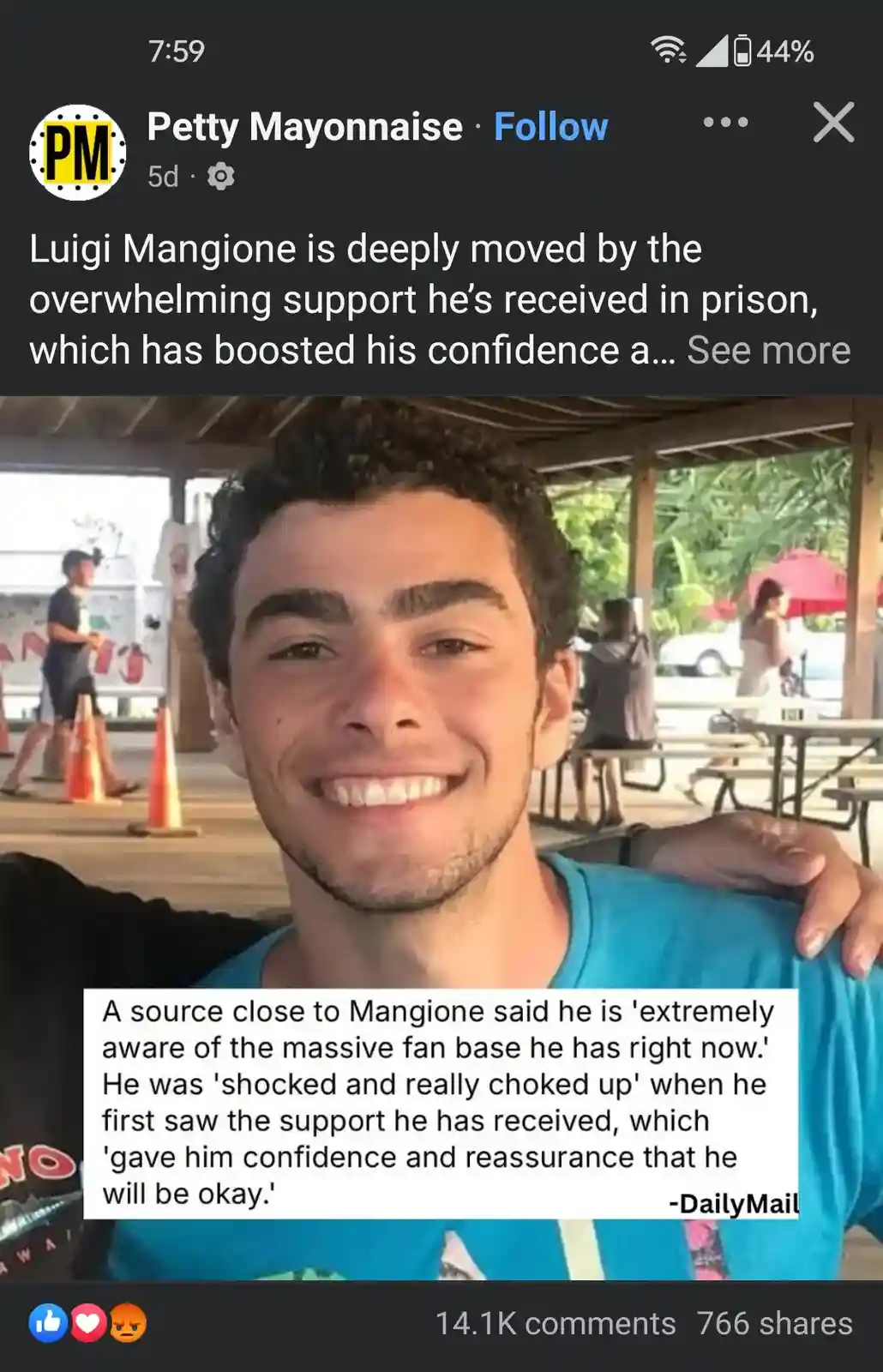 A Glimmer of Hope: Sharing a Positive Update