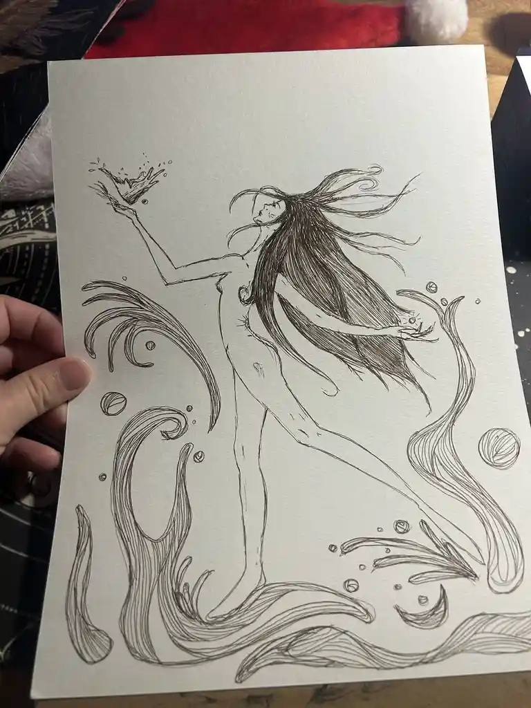 The Enchanting Water Sprite