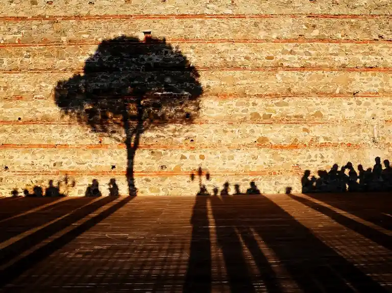A Mysterious Meeting of Shadows