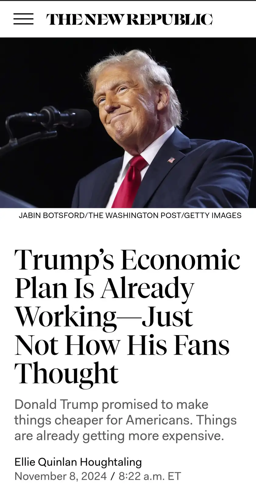 Is He Truly Clueless About Tariffs or Just Out to Harm Everyday Americans?