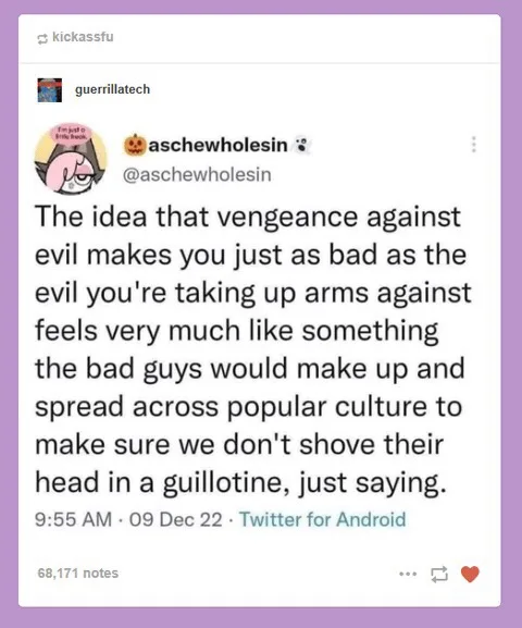 A screenshot of a tweet from user @aschewholesin, posted on December 9, 2022, at 9:55 AM via Twitter for Android. The tweet…