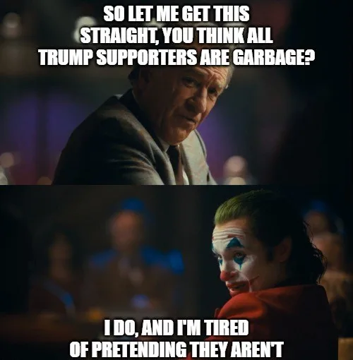 The image is a two-panel meme featuring actor Robert De Niro in a serious, questioning expression in the top panel, and the…