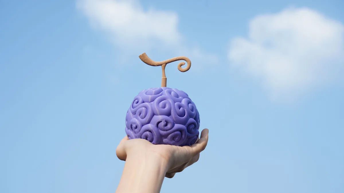 Unlock New Powers with This Amazing 3D Printed Gomu Fruit Inspired by One Piece! Are You Brave Enough to Own It?