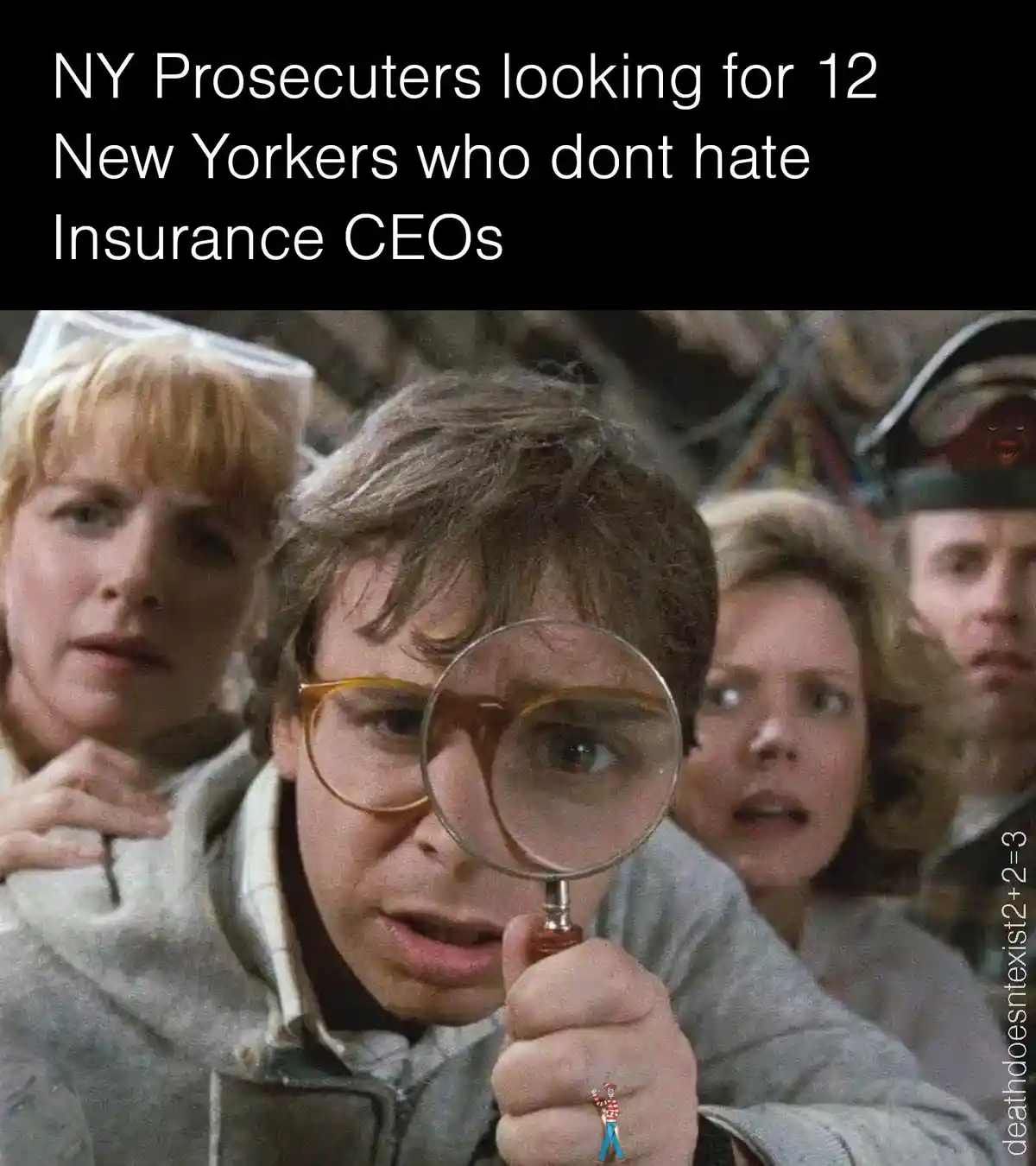 A still from the movie 'Where the Wild Things Are' shows a young boy with round glasses holding a magnifying glass, looking…