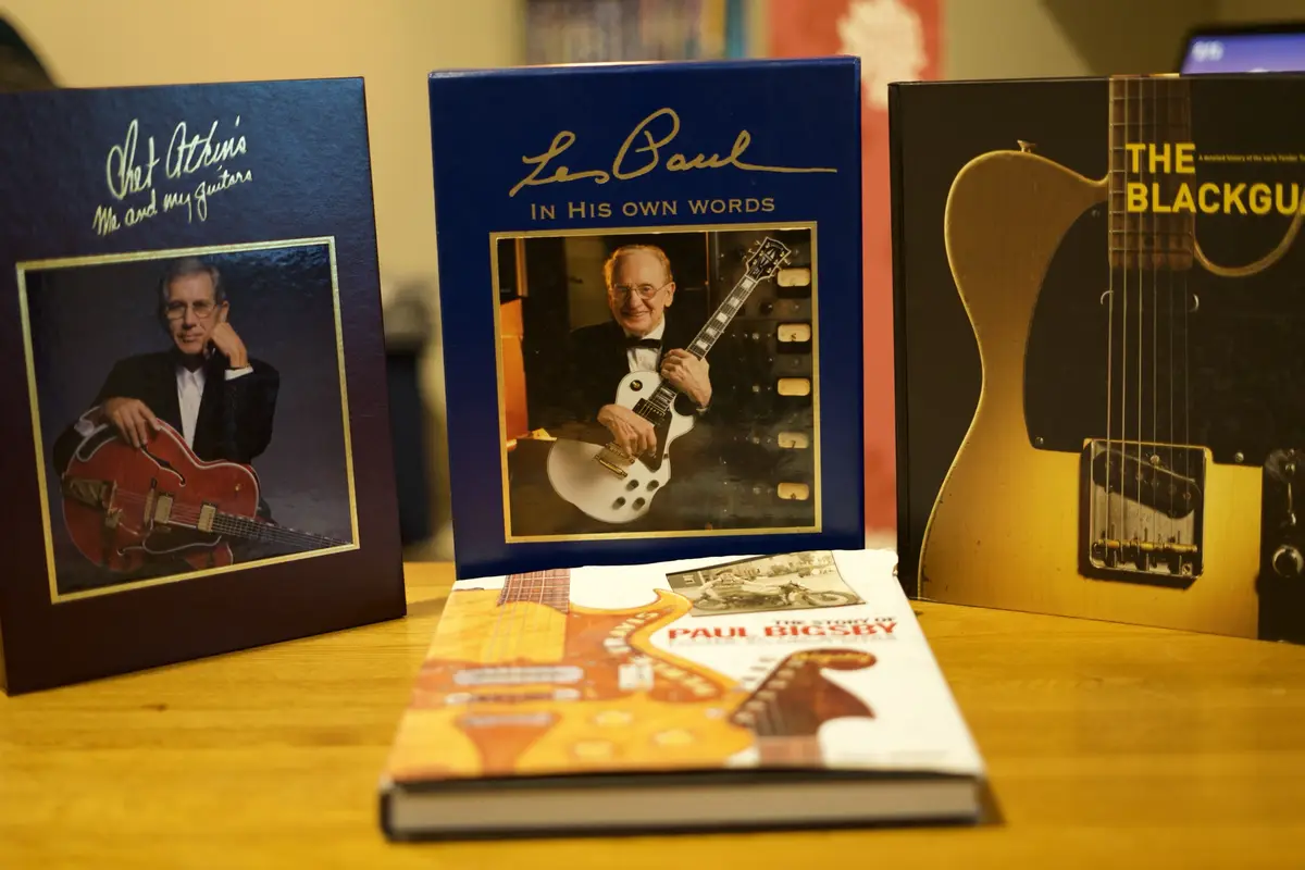 A deep dive into the world of guitar books.