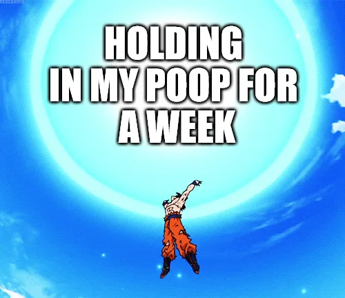 I affectionately refer to my toilet as 'Frieza'.