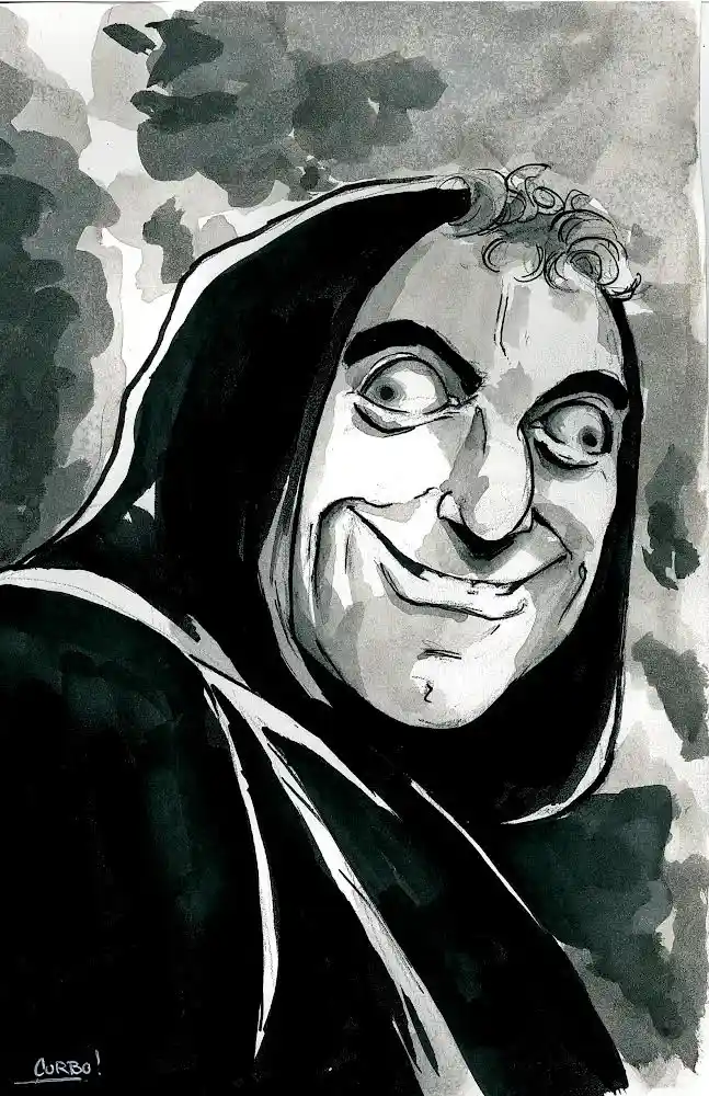 Sketch 24 of 31: Bringing Igor from Young Frankenstein to life!
