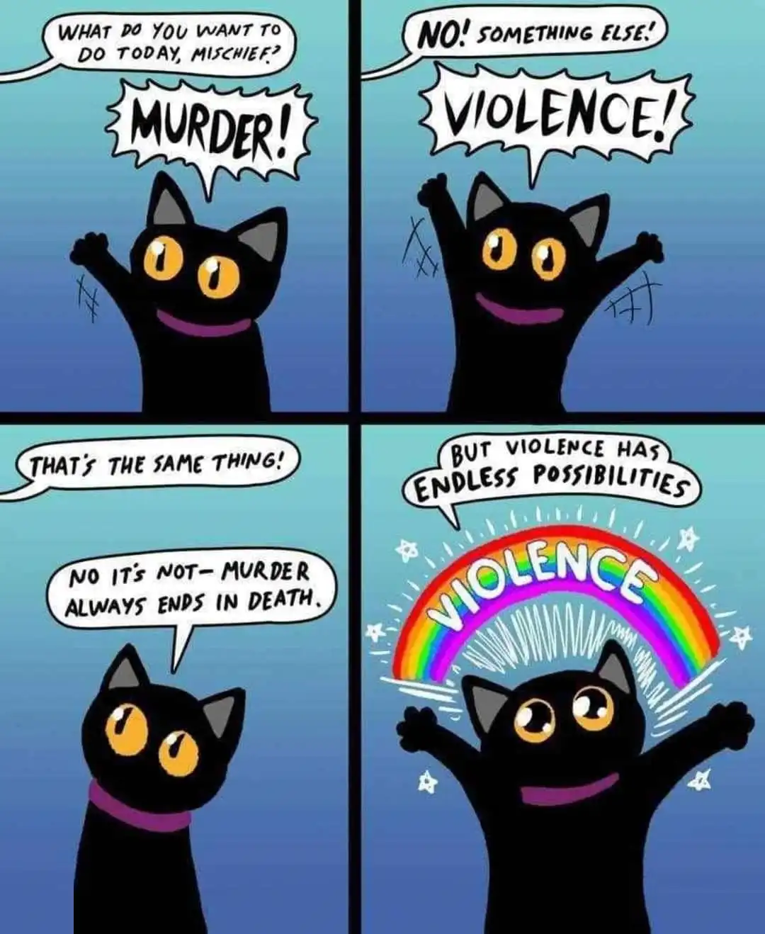 Black Cat's Mischievous Adventures