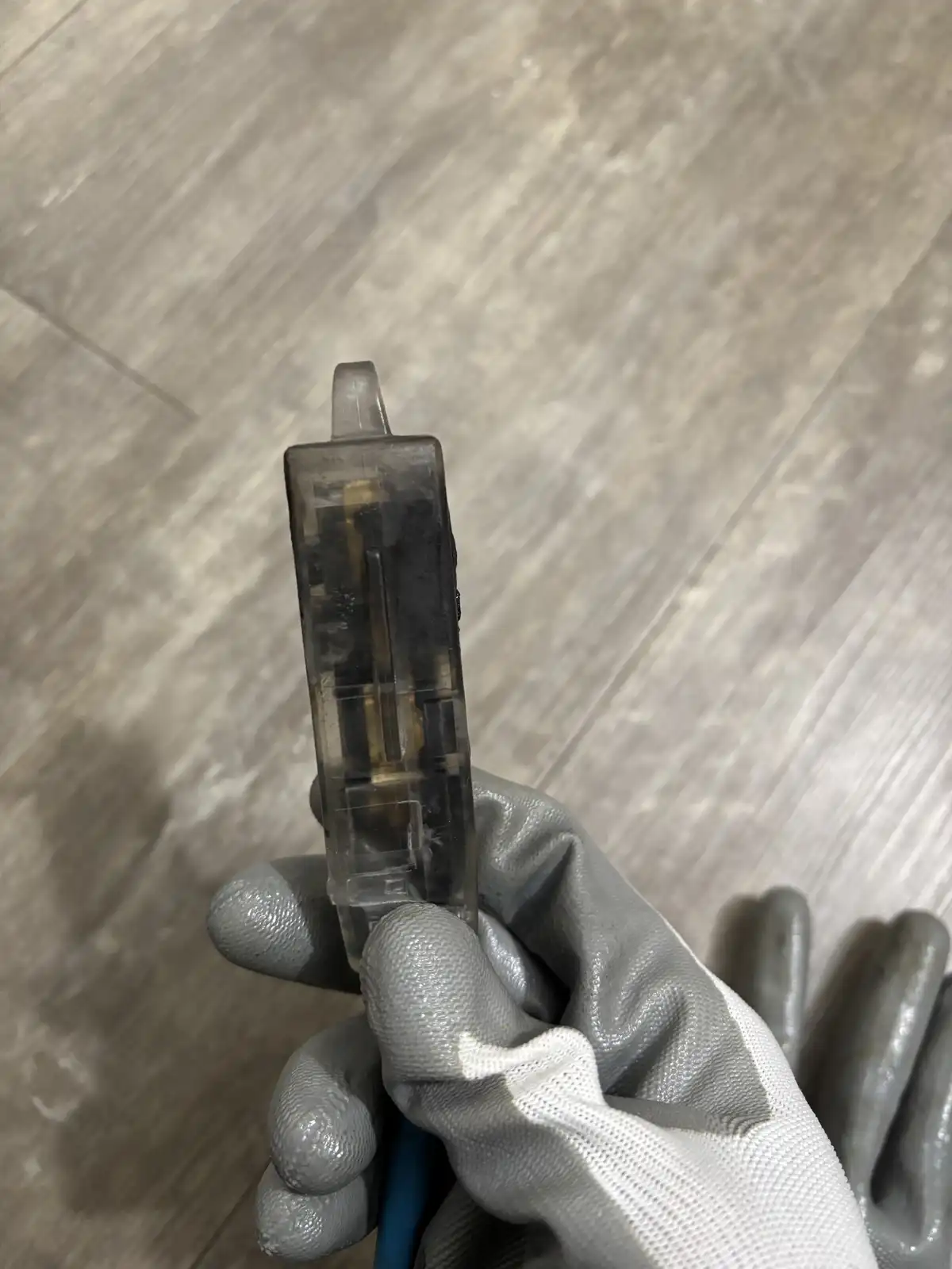 Just discovered the car block heater extension cable—was it on the verge of a fiery disaster?
