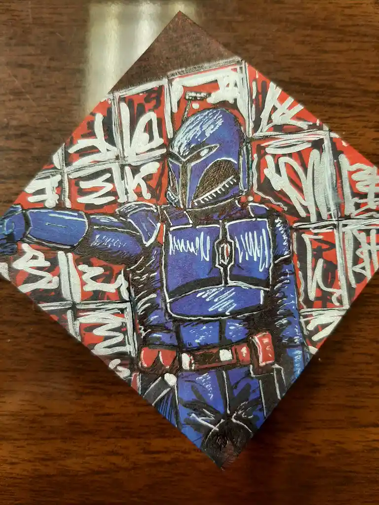 The Mandalorian Takes Over: Post-it Note Edition