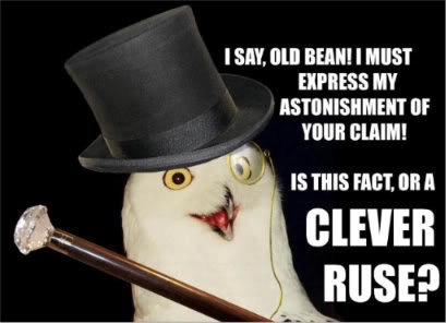 A white bird, resembling a pigeon or dove, wears a black top hat and holds a cane with a crystal handle. It has large…