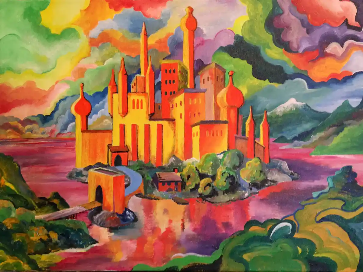 The Majestic Castle of Holy Land