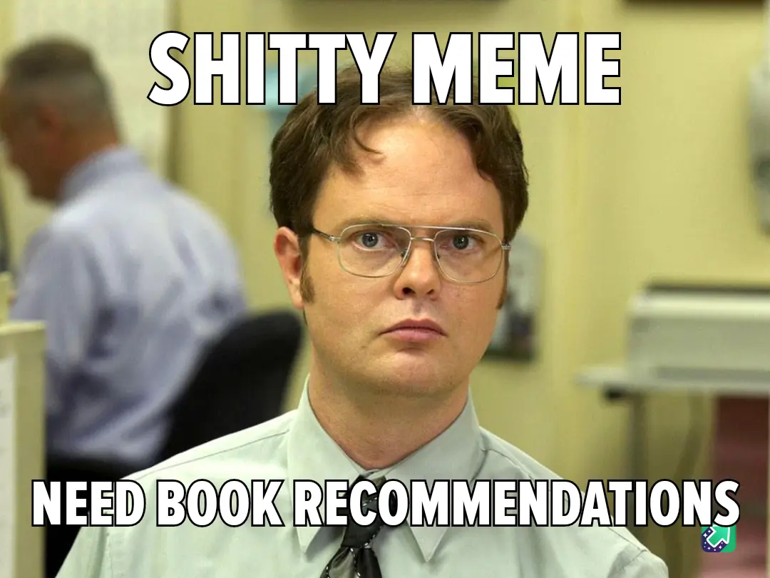 A still image of the character Dwight Schrute from The Office, wearing glasses and a light-colored shirt with a tie, looking…