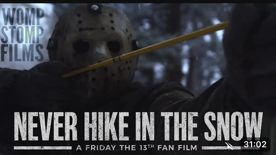Caught in a Dilemma: Winter Vibes or Jason Voorhees? Check Out 'Never Hike in the Snow' for a Thrilling Fan Film Experience!