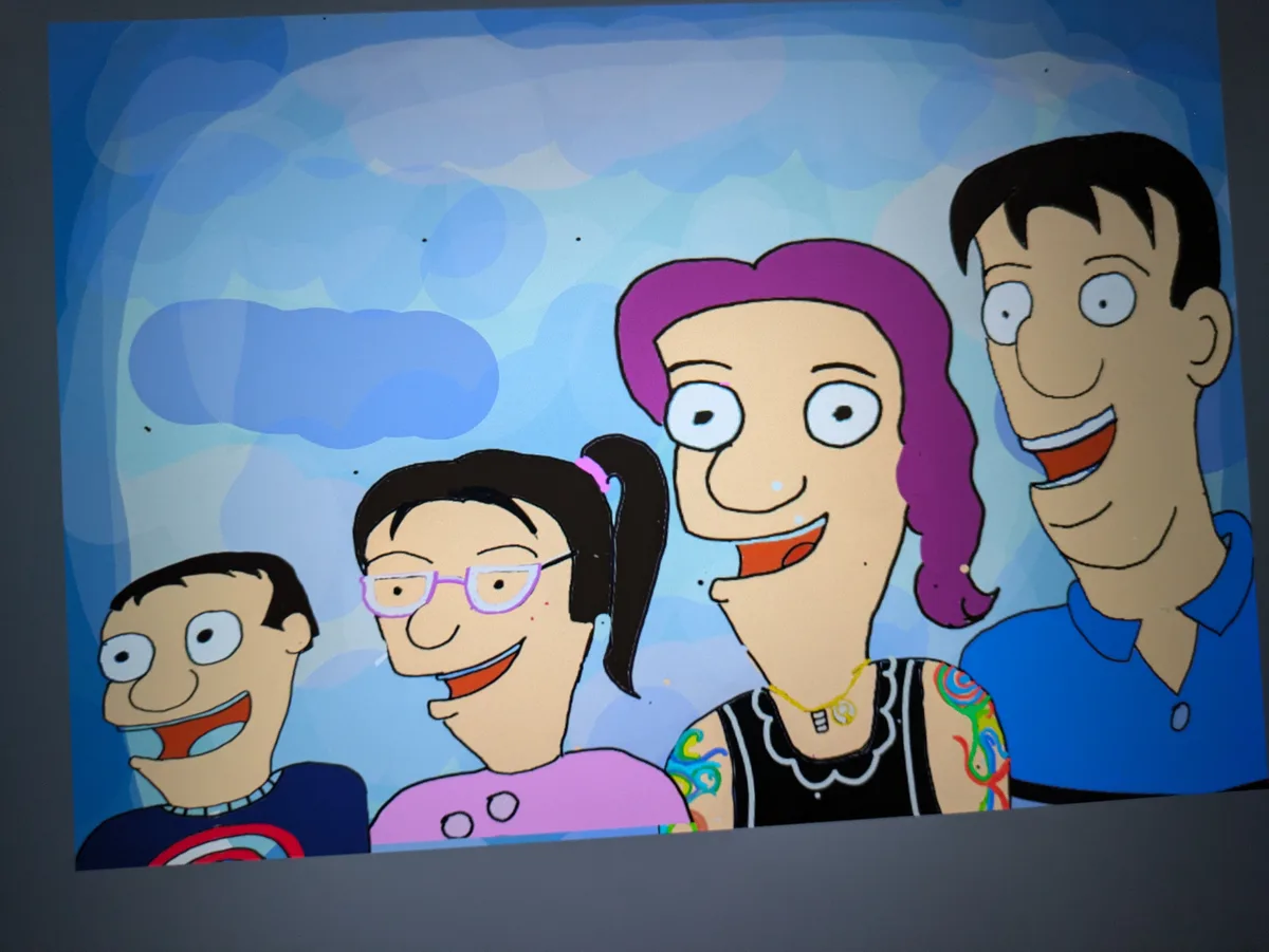 The Beloved Bob's Burgers Family Portrait