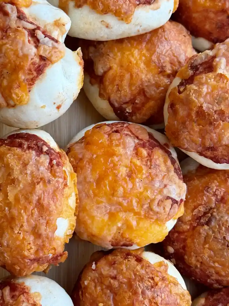 Celebrating the deliciousness of Pizza Bun Day!