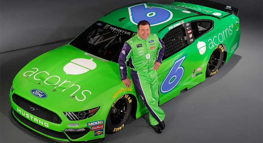 There ain't no pinecone racecar in NASCAR, folks!