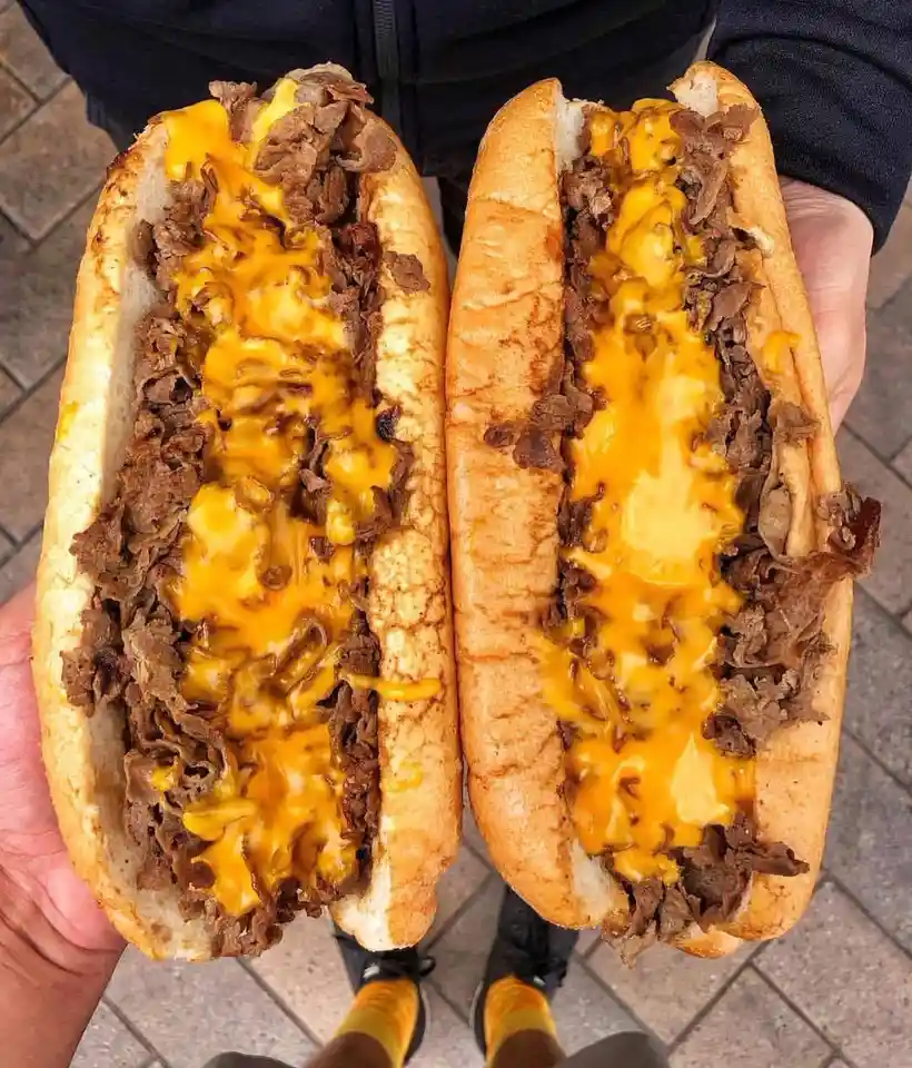 The iconic Philly Cheesesteaks!